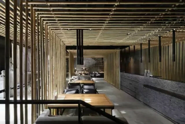 日本料理如何让餐厅设计玩转中国风？几根竹子让你眼前一亮！
