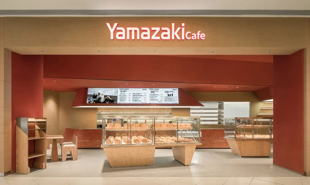 日本料理烘焙品牌山崎面包，深圳餐饮空间设计蕴含日本元素